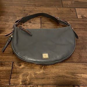 Dooney & Bourke Zip Bottom Expandable Leather Hobo purse